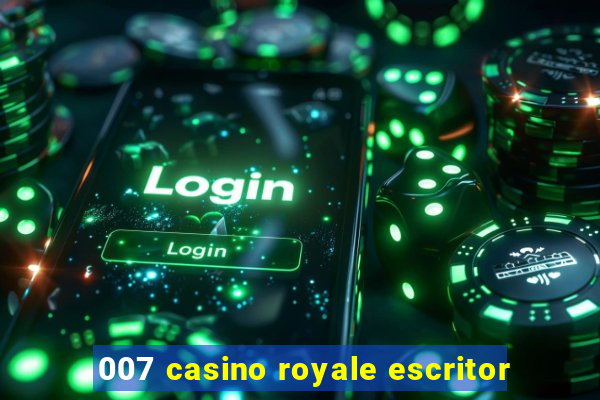 007 casino royale escritor