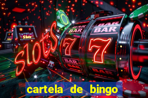 cartela de bingo do alfabeto para imprimir