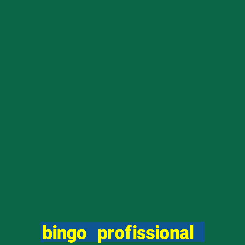 bingo profissional n 3