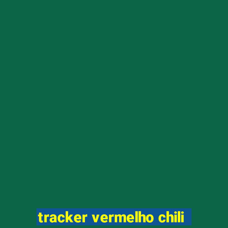 tracker vermelho chili