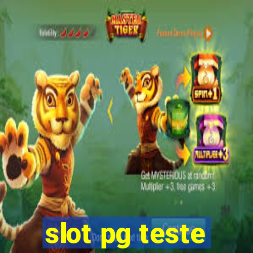 slot pg teste