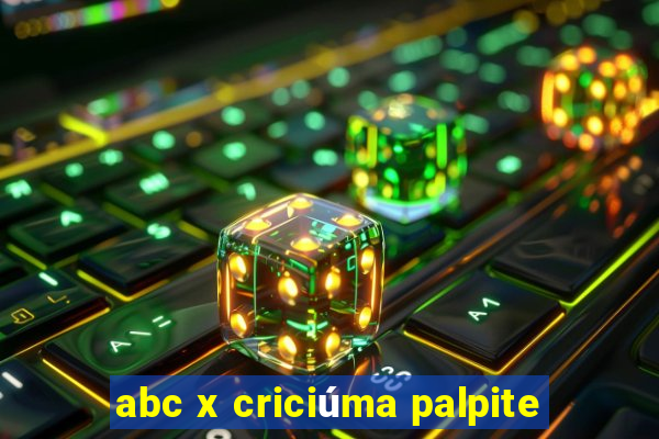 abc x criciúma palpite