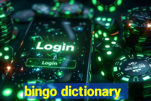 bingo dictionary