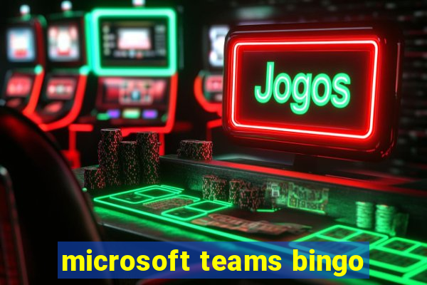 microsoft teams bingo