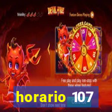 horario 107