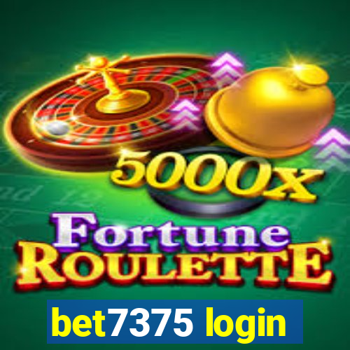 bet7375 login