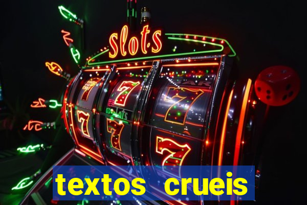 textos crueis demais pdf