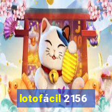 lotofácil 2156