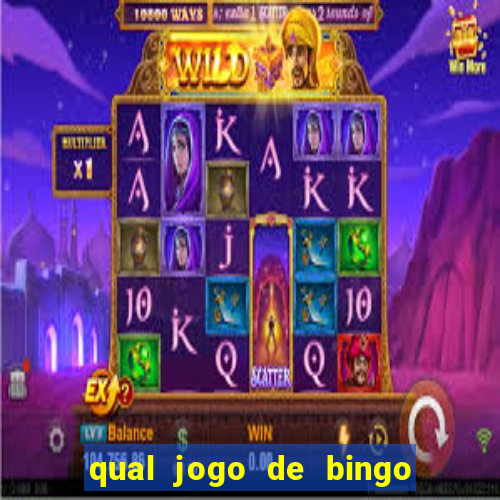 qual jogo de bingo que ganha dinheiro de verdade