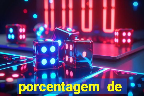 porcentagem de jogos slots