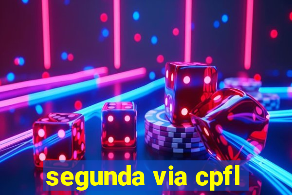 segunda via cpfl