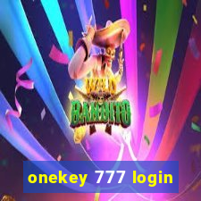 onekey 777 login