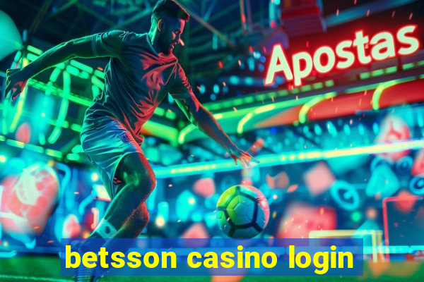 betsson casino login