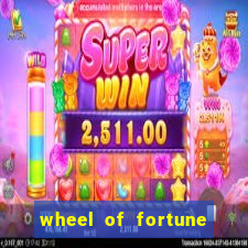 wheel of fortune slots machine