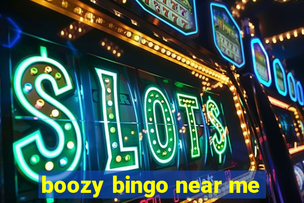 boozy bingo near me