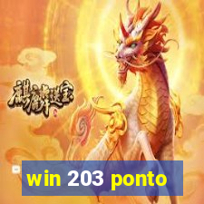 win 203 ponto