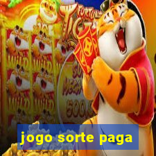 jogo sorte paga