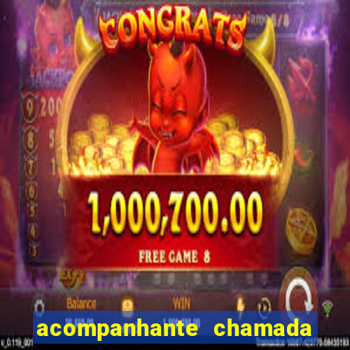 acompanhante chamada de video