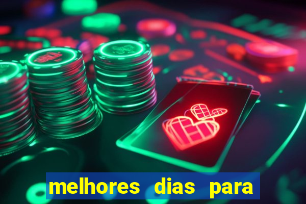 melhores dias para jogar fortune tiger