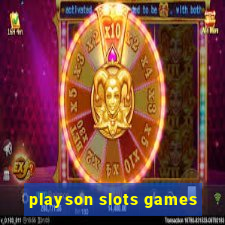 playson slots games