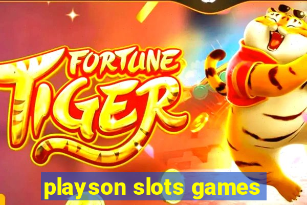 playson slots games