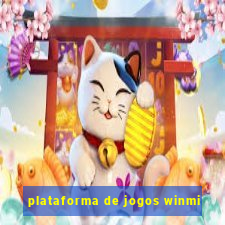 plataforma de jogos winmi