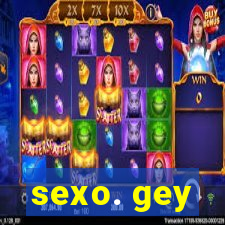 sexo. gey