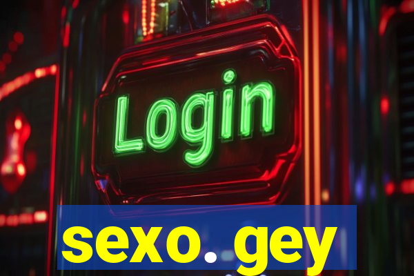 sexo. gey