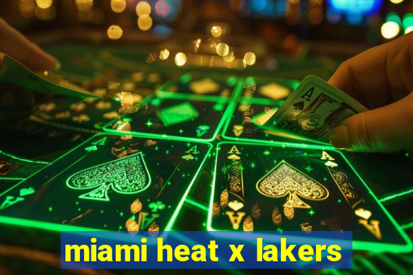 miami heat x lakers