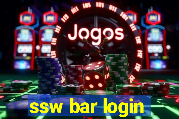 ssw bar login