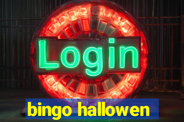 bingo hallowen