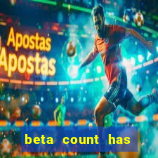 beta count has changed pt br