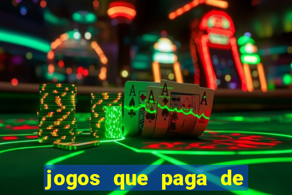 jogos que paga de verdade pelo pix