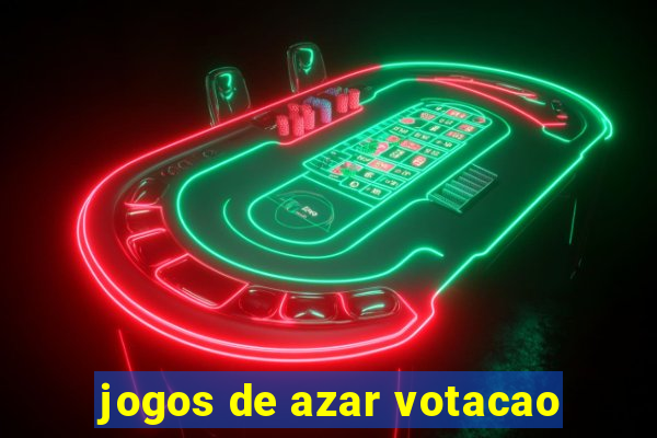 jogos de azar votacao