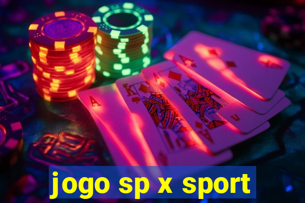 jogo sp x sport