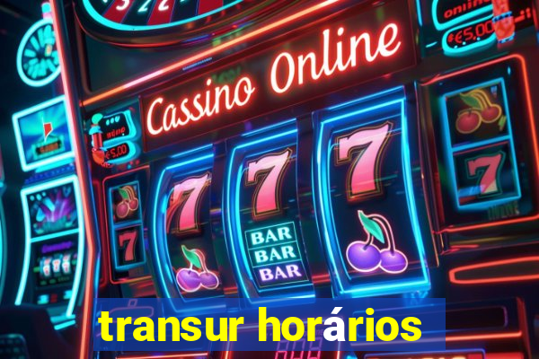 transur horários