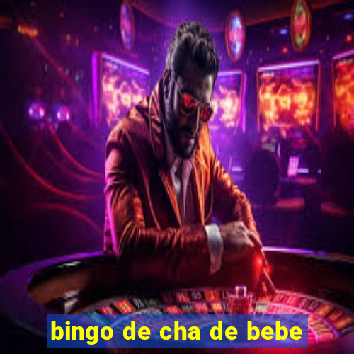 bingo de cha de bebe