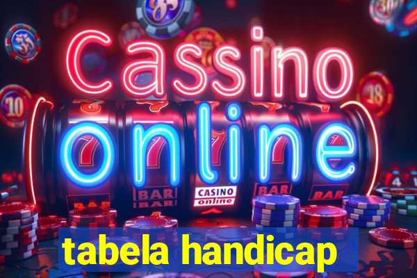 tabela handicap