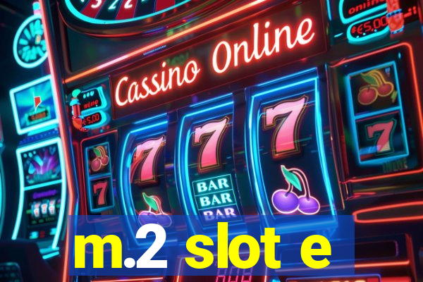 m.2 slot e