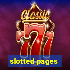 slotted pages