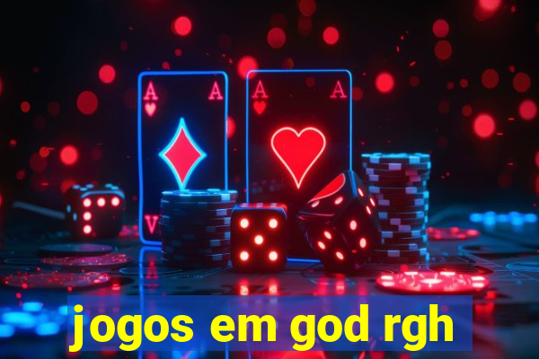 jogos em god rgh