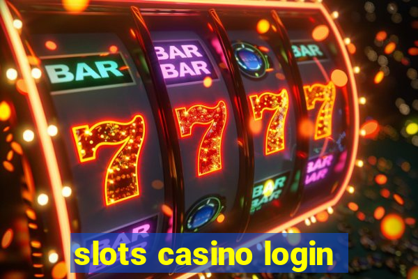 slots casino login