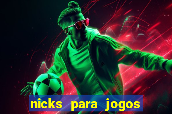 nicks para jogos de tiro