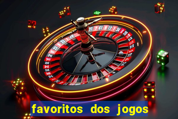 favoritos dos jogos de hoje do brasileir?o