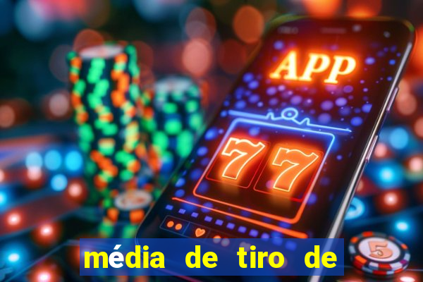 média de tiro de meta por jogo