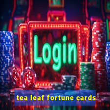 tea leaf fortune cards