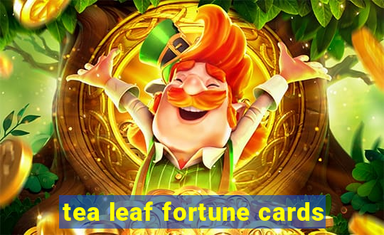 tea leaf fortune cards