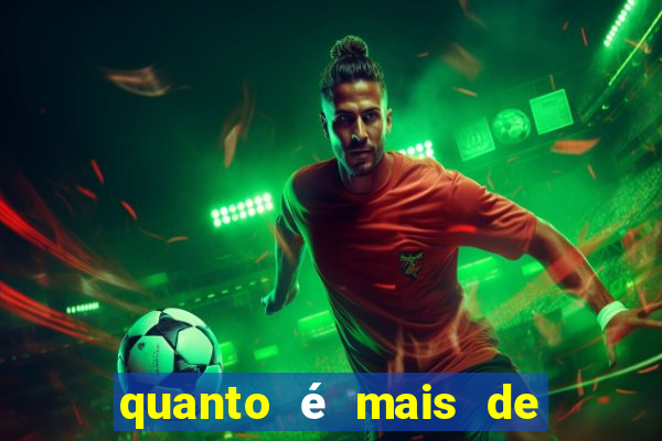 quanto é mais de 2.5 gols