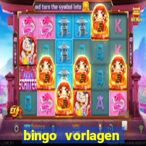 bingo vorlagen kostenlos erstellen