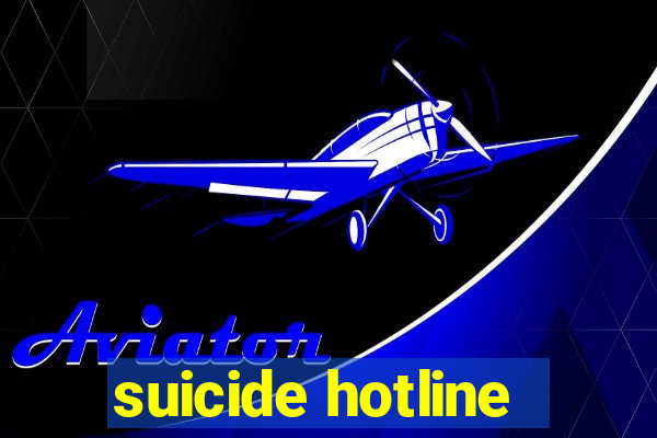 suicide hotline